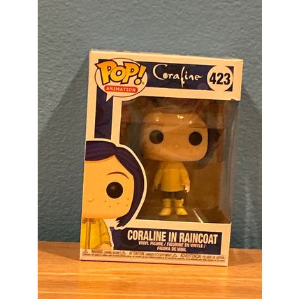 Funko Pop! Animation - Coraline in Raincoat #423 Vinyl Figure (Box + Protector)