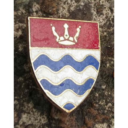 Vintage Greater London Council GLC Enamel Pin Badge United Kingdom