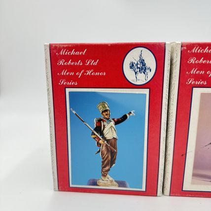 Michael Robert’s ltd Corporal & Voltigeur French infantry #1808 #1813 models