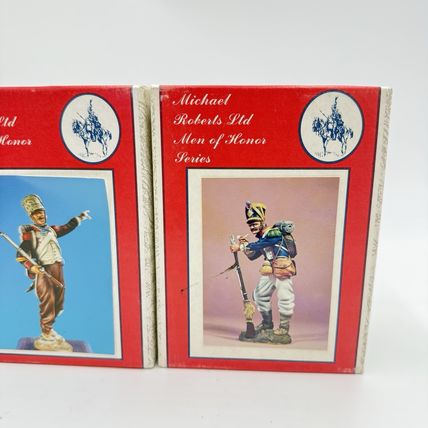 Michael Robert’s ltd Corporal & Voltigeur French infantry #1808 #1813 models