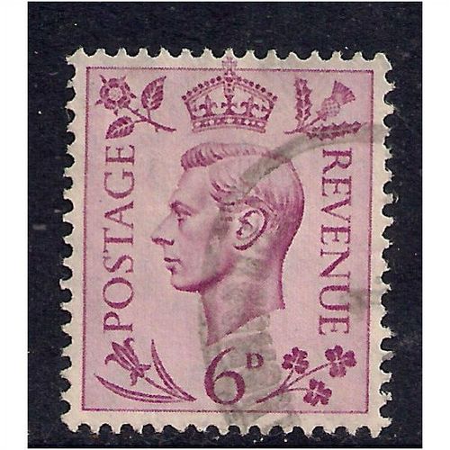 GB 1939 KGV1 6d Purple stamp SG 470.(D487 )