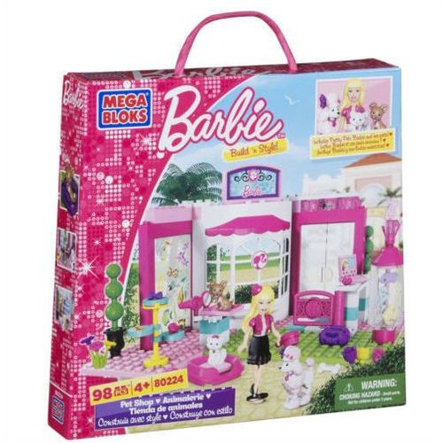 BARBIE - MEGA BLOKS BUILD 'n STYLE - PET SHOP
