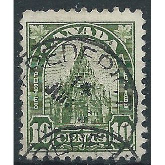 Canada 1930 SG299 10c Olive-Green Fine Used....