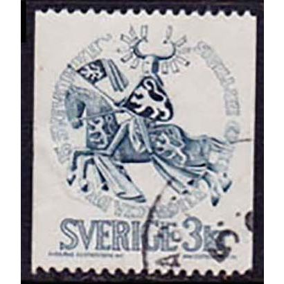 Sverige Sweden 1970 Seal 3 kr Used Stamp Horse