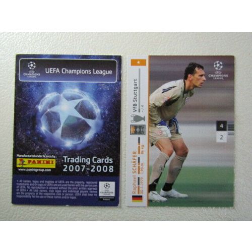 Panini UEFA 2007-2008 Champions League Football Card Variants (ef1)