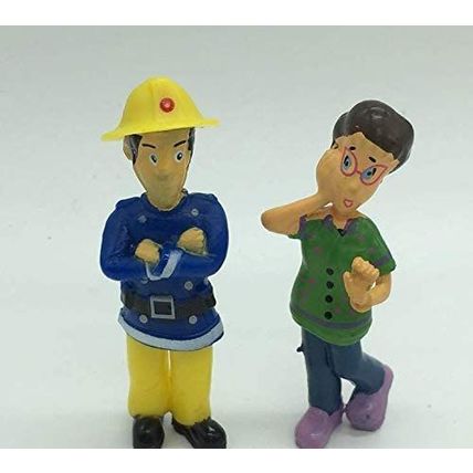 Fireman Sam Fun Toys Doll 12 Creative Cake Accessories Gift Topper Figure Kids