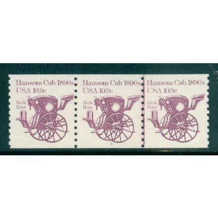 1904 10.9c Hansom Cab Fine MNH Dry Gum PNC 2/3 W0084