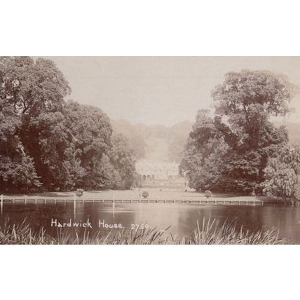 Hardwick House Victorian Rower Whitchurch On Thames Berks Real Photo Postcard
