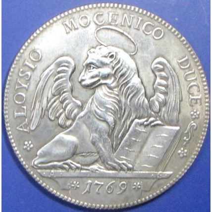 1769 Papal States, Venice. Challenge Coin, Souvenir. REPLICA. 34a.