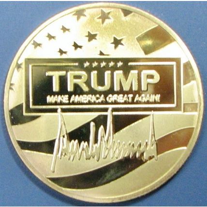 Donald Trump 2024. Challenge Coin. 1.50". 83b.