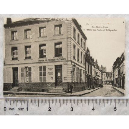 1917 postcard Aire Sur La Lys - Rue Notre Dame