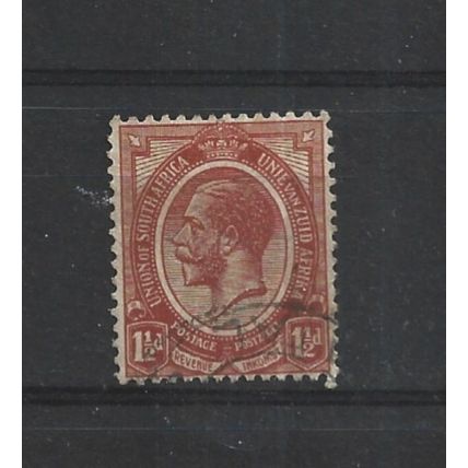 SouthAfrica.SG5 1 1/2d Chestnut (shades).Fine Used.Aug25a