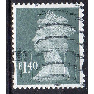 GB 2017 Security Machin - Bluish Green M17L, No Source Code £1.40 Used