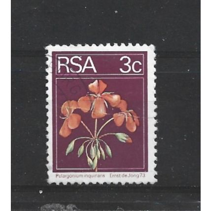 SouthAfrica.SG350 3c Geranium.Variety Unchecked.Fine Used.Sep25j