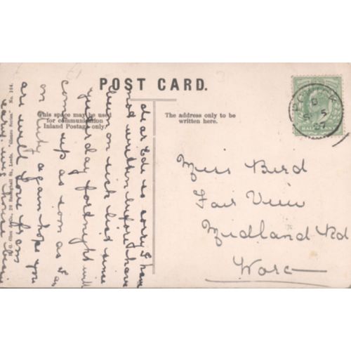 Antique GB PC 1907 - Flirting - "Two's Company, Three's None"