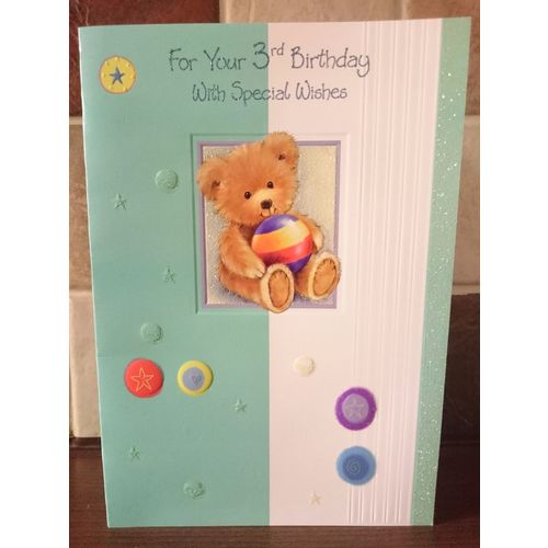 For Your 3rd Birthday with Special Wishes