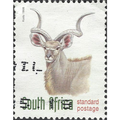 SOUTH AFRICA, MAMMAL, Greater Kudu, white 1998, standard