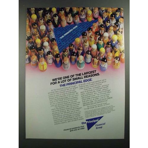 1988 The Principal Financial Group Ad - For a Lot of Small Reasons