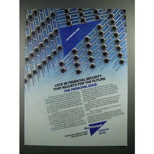 1988 The Principal Financial Group Ad - Lock in Financial Security