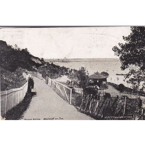 Happy Valley Westcliff on sea Essex Postcard (EX75962)