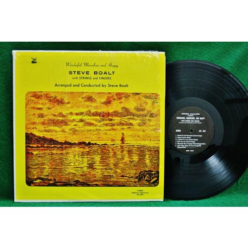Steve Boalt with Strings & Singers - Wonderful, Marvelous & Happy - LPS 202 - EX