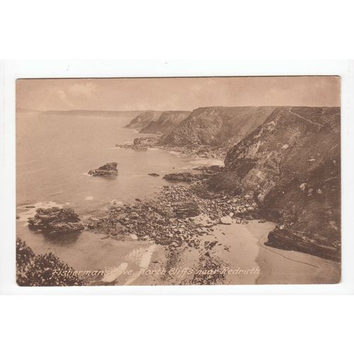 Fisherman's Cove near Redruth Cornwall Postcard 73306