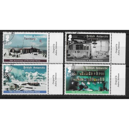 FIS 2013 (SET) 'BRANSFIELD HOUSE' (4v) ( MARGINS) FINE USED (EBID56-168XL)