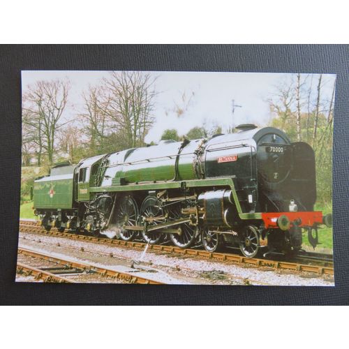Keighley & Worth Valley Railway 70000 Britannia WV302 1999 Postcard #75