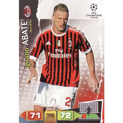 Adrenalyn XL Champions League 2011/2012 Ignazio Abate Milan