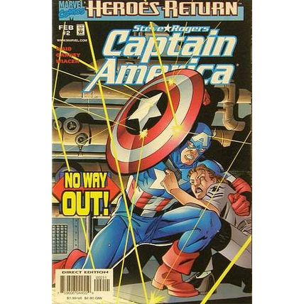 Captain America (Vol 3) # 002 VFN+ CoverB ORIG US COMICS