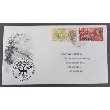 OTHER - NATIONAL NATURE WEEK FIRST DAY COVER 1963