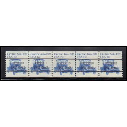 1906a 17c Electric Auto Very Fine MNH Dry Gum PNC 3A/5 X1387