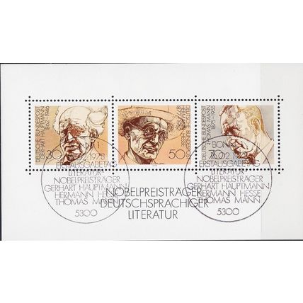GERMANY BUND [1978] MiNr 0959-61 Block 16 ( Sonder-O/used )