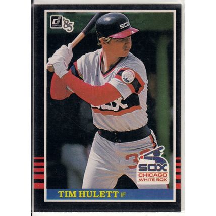 1985 Donruss baseball card 645 Tim Hulett RC