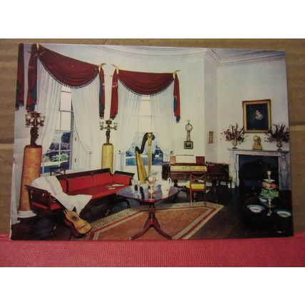 dining room, AMERICAN MUSEUM, CLAVERTON MANOR, BATH. SOMERSET unused postcard /