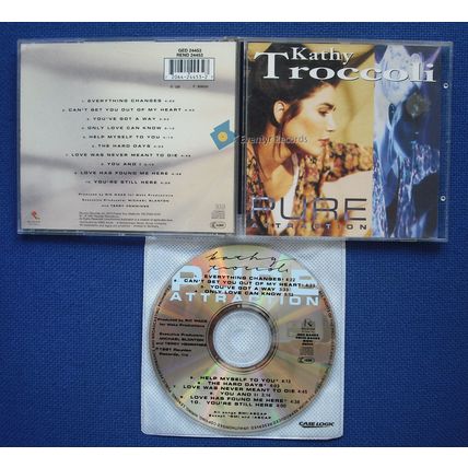 Kathy Troccoli Pure Attraction 1991 Used CD Pop USA