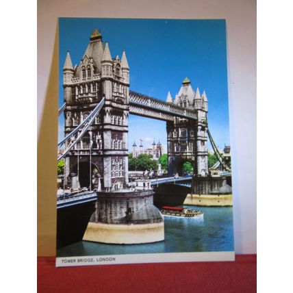 TOWER BRIDGE, LONDON unused postcard Colourmaster #