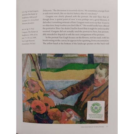SIGNED FIRST 1st EDITION THE SUNFLOWERS ARE MINE STORY OF VAN GOGH'S MASTERPIECE