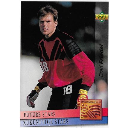 Upper Deck FIFA WC USA 1994 Preview: Future Stars, USA - Friedel