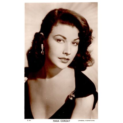 Mara Corday Picturegoer Magazine RARE Original Real Photo Postcard