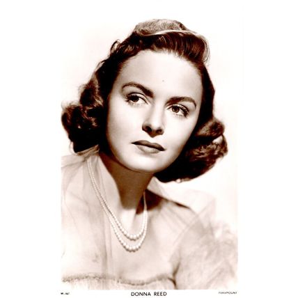 Donna Reed Picturegoer Actress Vintage Real Photo Card