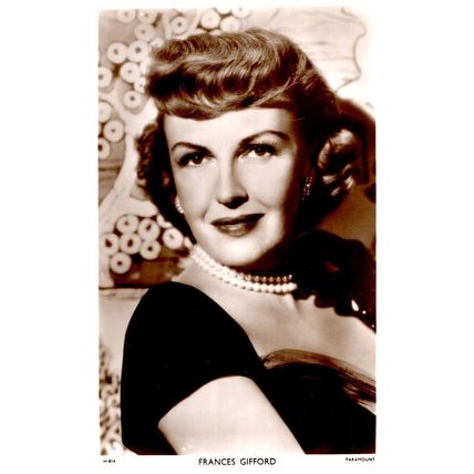 Frances Gifford Picturegoer Actress Vintage Real Photo Card