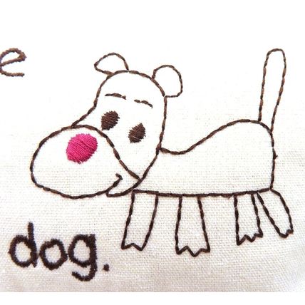 Small Decorative Pillow A House is not a Home Without a Dog 8 CM Great Gift