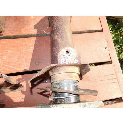 1975 Plymouth Duster Front Bumper Shocks OEM Dodge Dart Valiant