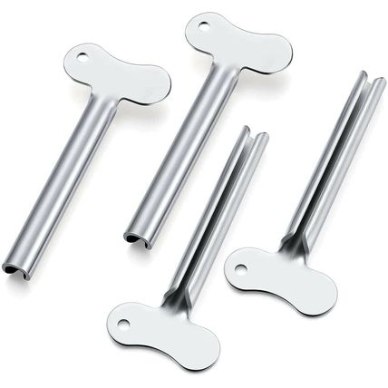 Toothpaste Metal Tube Squeezer Keys Metal Dispenser Roller Hair Dye Wringer Tool