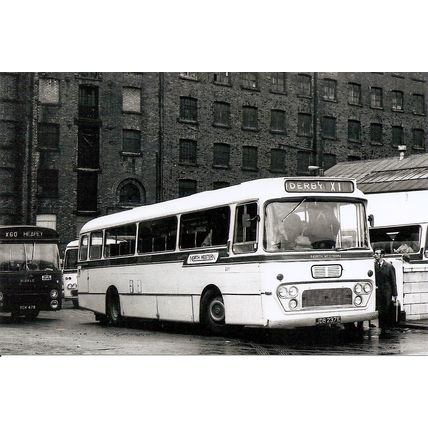 Black & White Photograph of North Western Road Car Ltd. - JDB 237E