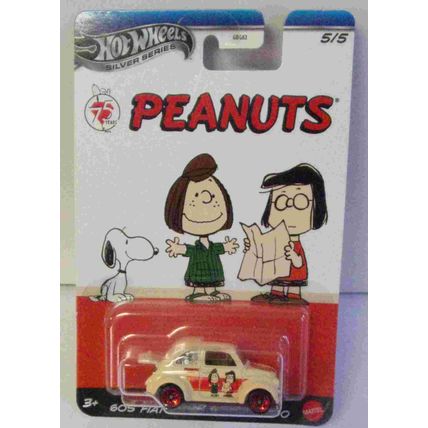 HOT WHEELS ' PEANUTS ' 60S FIANT 500D MODIFICADO car (2024)