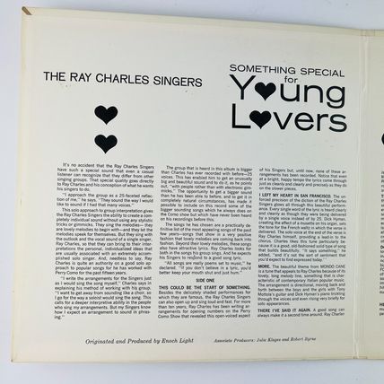 Ray Charles Singers – Something Special For Young Lovers Vinyl LP Record Album