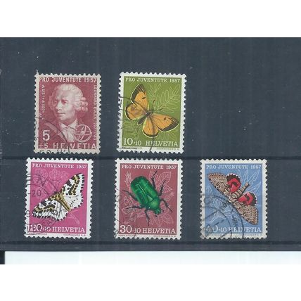 Switzerland stamps. 1957 Pro Juventute used (AL995)