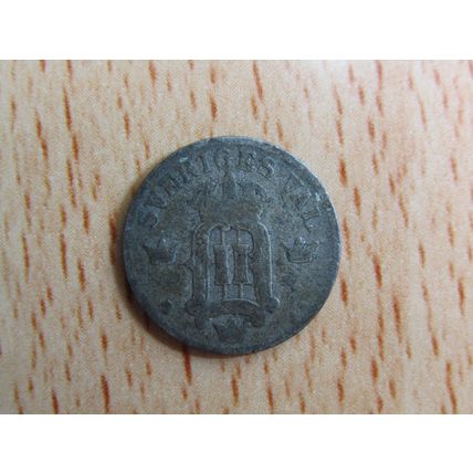 Sweden 1907 Silver 10 Ore Coin